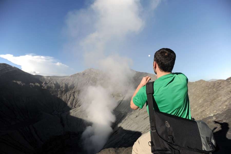 Mt Bromo Volcano, Java, Indonesia.
