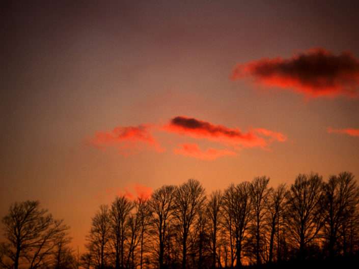 Vermont Landscape Photography - Sunset, Charlotte, VT