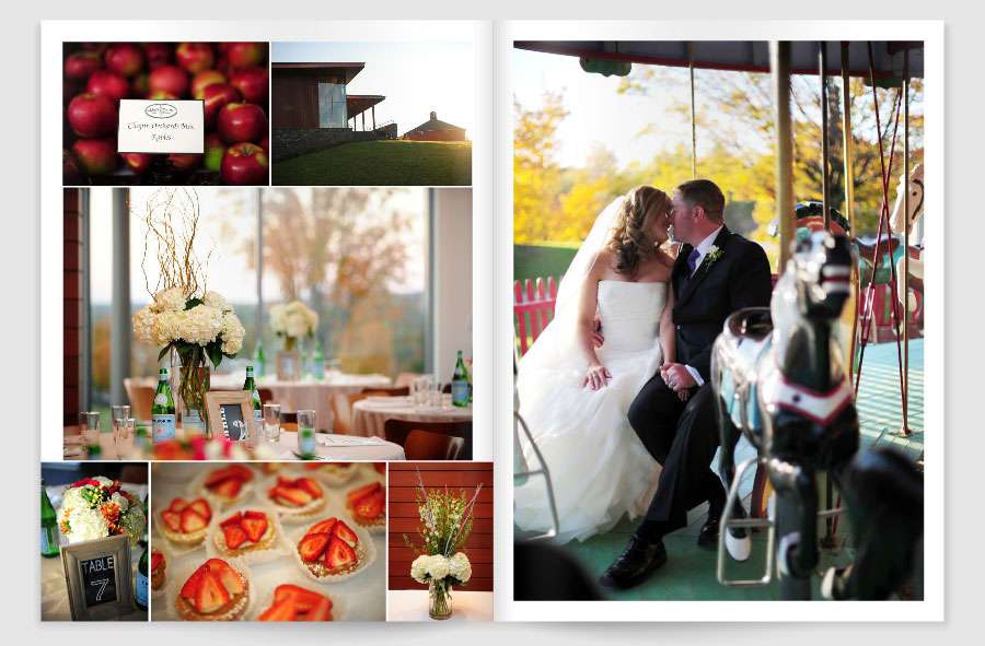 Vermont Photographer David Seaver's wedding photos from the Shelburne Museum are featured in Vermont Bride Magazine.